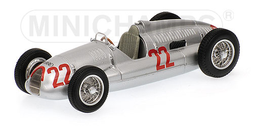 Модель 1:43 Auto Union Typ D №22 Winner Italian GP (Tazio Nuvolari)