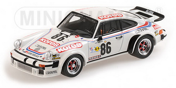 Модель 1:43 Porsche 934 №86 «KORES» 24h Le Mans (G.Bourdillat - A.-M.Bernard - R.Ennequin)
