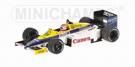 Модель 1:43 Williams Honda FW10 №5 «Canon» 1st Winner GP European (Nigel Mansell)