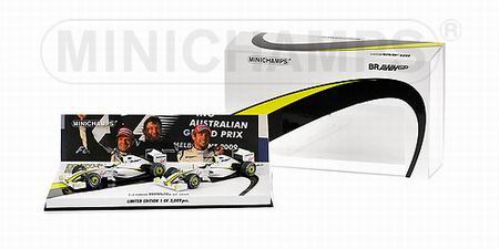 Модель 1:43 набор Brawn GP Mercedes BGP 001 1-2 GP Australian (Jenson Button / Rubens Barrichello)