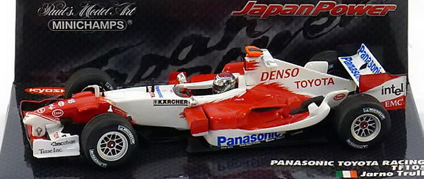 toyota racing tf105 japan power 2005 trulli 403050116 Модель 1:43