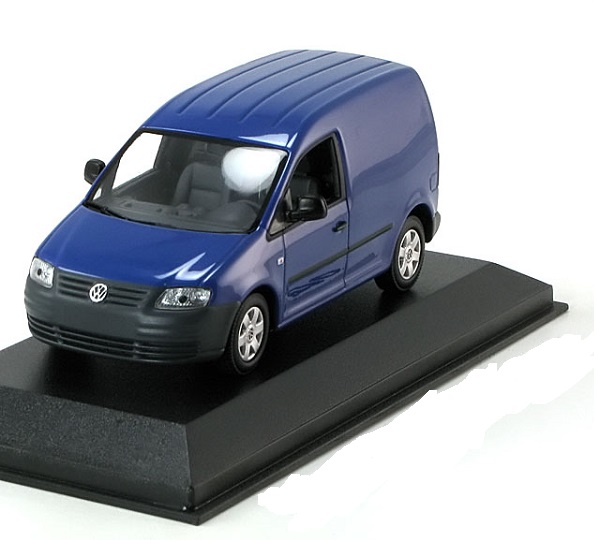 Модель 1:43 Volkswagen Caddy - dark blue
