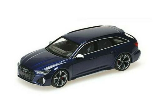 Audi RS 6 Avant - navarra blue met (L.E.480pcs) 410018011 Модель 1:43