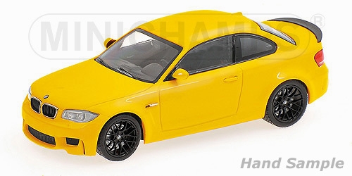 Модель 1:43 BMW 1er Coupe - yellow