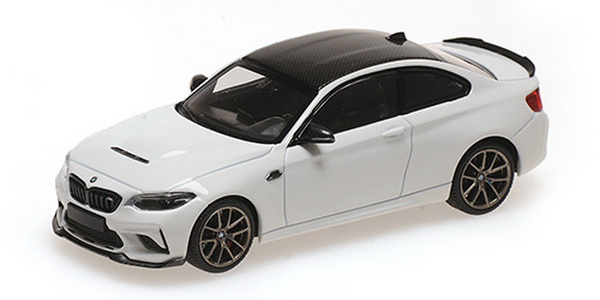 BMW M2 CS - 2020 - White w/ Black Wheels 410021021 Модель 1:43