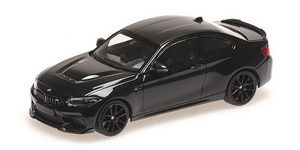 BMW M2 CS - 2020 - Black w/ Black Wheels 410021022 Модель 1:43