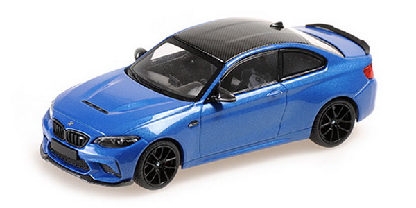 BMW M2 CS - 2020 - Blue w/ Black Wheels 410021026 Модель 1:43