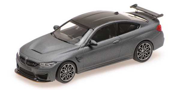 BMW M4 GTS - matt grey/grey wheels 410025225 Модель 1:43