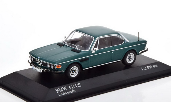 Модель 1:43 BMW 3.0 CS - dark green (L.E.504pcs)
