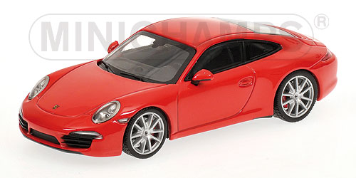 Модель 1:43 Porsche 911 Carrera S (991) - red