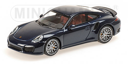 Модель 1:43 Porsche 911 turbo S - blue met