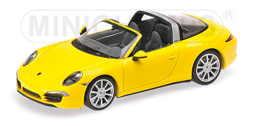 Модель 1:43 Porsche 911 targa - yellow (L.E.252pcs)