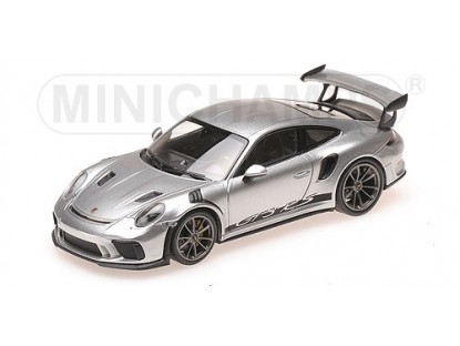 Модель 1:43 Porsche 911 (991.2) GT3RS GT- silver (L.E.399pcs)