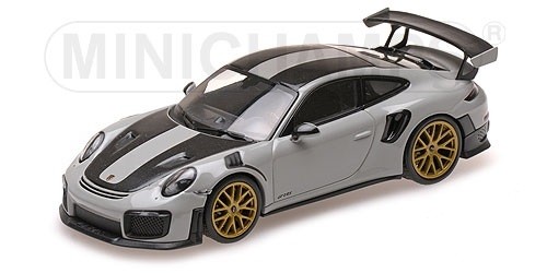 Модель 1:43 Porsche 911 (991.2) GT2RS 2018 Kreide (weissachpaket)