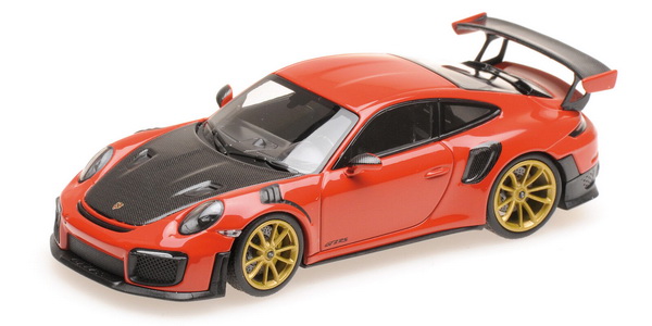 Модель 1:43 Porsche 911 (991.2) GT2RS - red