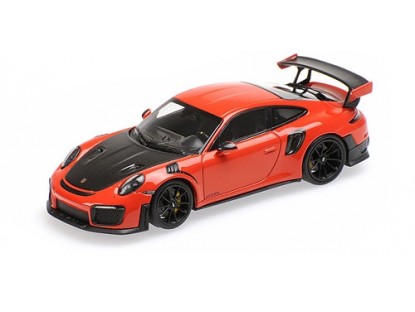 Модель 1:43 Porsche 911 (991.2) GT2RS - LAVAORANGE (NORMAL)/ BLACK WHEELS