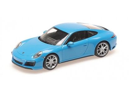 Porsche 911 (991.2) Carrera 4S - blue 410067242 Модель 1:43