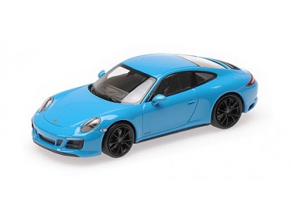 Porsche 911 (991.2) Carrera 4GTS - blue 410067322 Модель 1 43