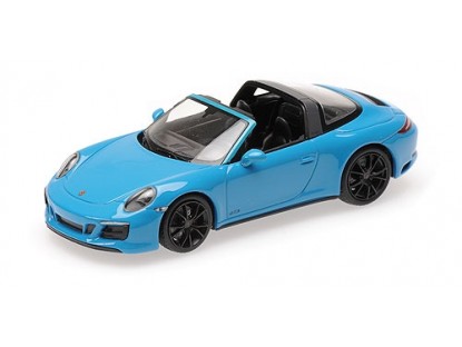 Модель 1:43 Porsche 911 (991.2) targa 4GTS - blue