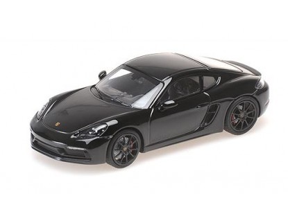 Модель 1:43 Porsche 718 Cayman GTS (982) - black (L.E.402pcs)