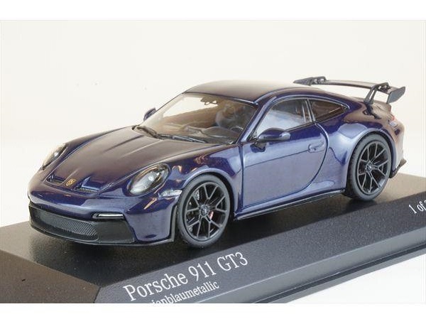 Porsche 992 GT3 - 2020 enzian blue met 410069206 Модель 1:43