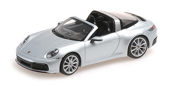 Porsche 911 (992) targa - siver 410069560 Модель 1:43