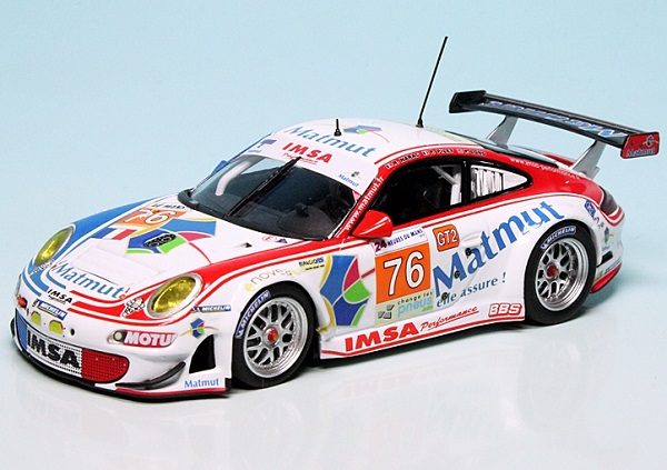 Модель 1:43 Porsche 911 GT3 RSR (997/1) race-car Team Team IMSA Performance Matmut 