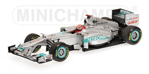 Модель 1:43 Mercedes GP Petronas F1 №7 Team MGP W02 (Michael Schumacher)