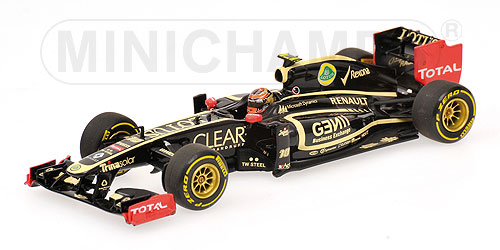 Модель 1:43 Lotus Renault ShowCar (Romain Grosjean)