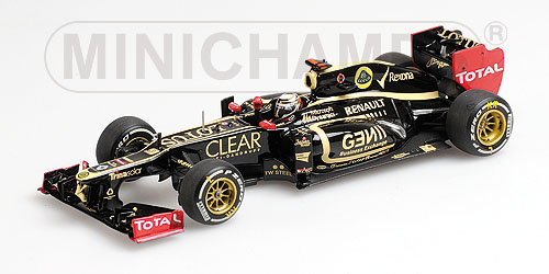 Модель 1:43 Lotus Renault E20 Winner Abu Dhabi GP (Kimi Raikkonen)