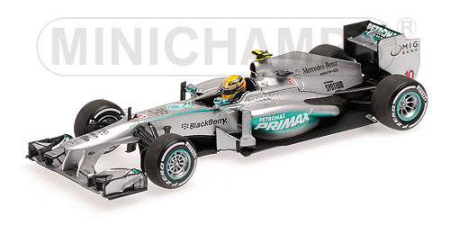 Модель 1:43 Mercedes-AMG Petronas W04 №10 1st Podium GP Malaysia (Lewis Hamilton)