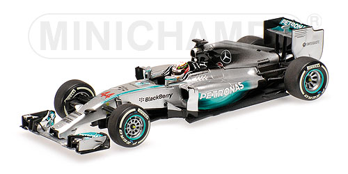 Модель 1:43 Mercedes-AMG Petronas F1 Team W05 №44 Winner Bahrain GP (Lewis Hamilton)