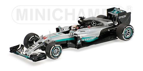 Mercedes-AMG Petronas F1 Team W07 Hybrid №44 (Lewis Hamilton) 410160044 Модель 1:43
