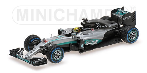Модель 1:43 Mercedes-AMG Petronas F1 Team W07 Hybrid №44 Winner BRAZILIAN GP (Lewis Hamilton) (L.E.504pcs)