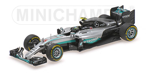 Модель 1:43 Mercedes-AMG Petronas F1 Team W07 Hybrid World Champion (Nico Rosberg)