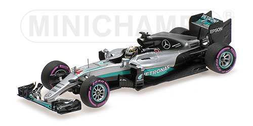 Модель 1:43 Mercedes-AMG Petronas F1 Team W07 Hybrid Winner Abu Dhabi GP (Lewis Hamilton)