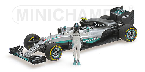 Модель 1:43 Mercedes-AMG Petronas F1 Team W07 Hybrid World Champion (Nico Rosberg)