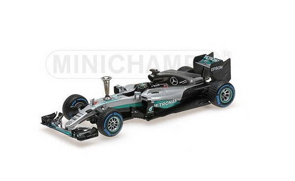 Модель 1:43 Mercedes-AMG Petronas F1 W07 Hybrid Sindelfingen Demonstration Run World Champion (Nico Rosberg) (L.E.576pcs)