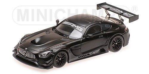 Модель 1:43 Mercedes-AMG GT3 plain body version - matt black (L.E.402pcs)