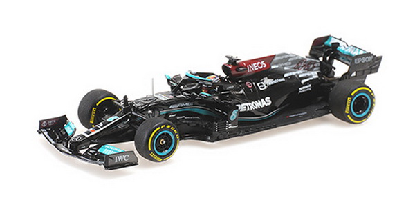 Модель 1:43 Mercedes-AMG Petronas Formula One Team W12 E Performance - Lewis Hamilton - Winner Qatar GP 2021