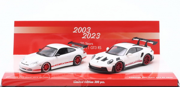 Модель 1:43 Porsche 911 (996) GT3 RS & Porsche 911 (992) GT3 RS - 2023 (L.e. 300 pcs.)