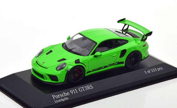 Модель 1:43 Porsche 911 (991 II) GT3 RS 2018 green (L.E. 333 pcs.)