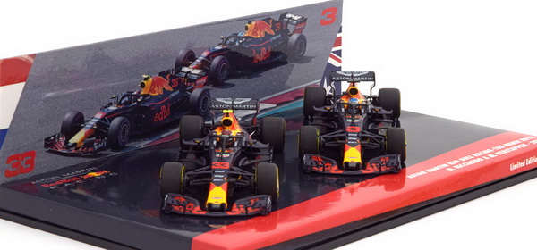 Модель 1:43 Red Bull RB14 (2-models Red Bull Verstappen/Ricciardo)