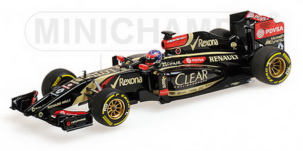 Модель 1:43 Lotus Renault E22 №8 (Romain Grosjean)