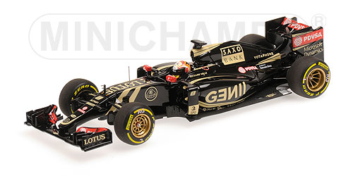 Модель 1:43 Lotus E23 Hybrid (Romain Grosjean)