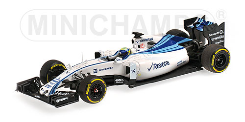 Модель 1:43 Williams Mercedes FW37 №19 «Martini Racing» GP Abu Dhabi (Felipe Massa)
