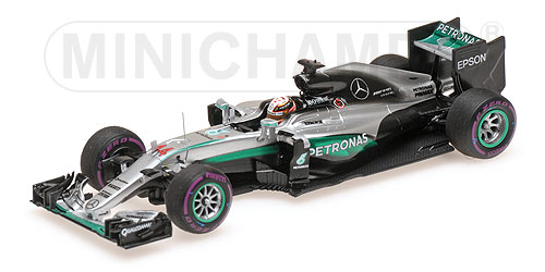 Модель 1:43 Mercedes-AMG Petronas F1 Team W07 Hybrid №44 Winner Monaco GP (Lewis Hamilton)