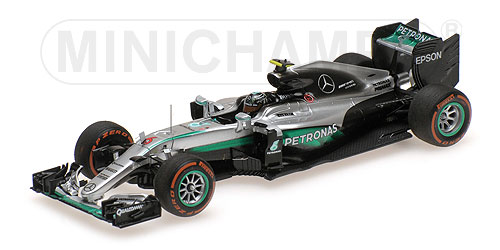 Модель 1:43 Mercedes-AMG Petronas F1 Team W07 Hybrid №6 Winner Japanese GP (Nico Rosberg)