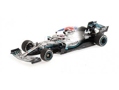 Модель 1:43 Mercedes-AMG Petronas W10 EQ Power+ №44 WINNER BRITISH GP (Lewis Hamilton W. FLAG)