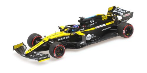 Модель 1:43 Renault DP WORLD F1 TEAM R.S.20 №14 BARCELONA TEST (Fernando Alonso)